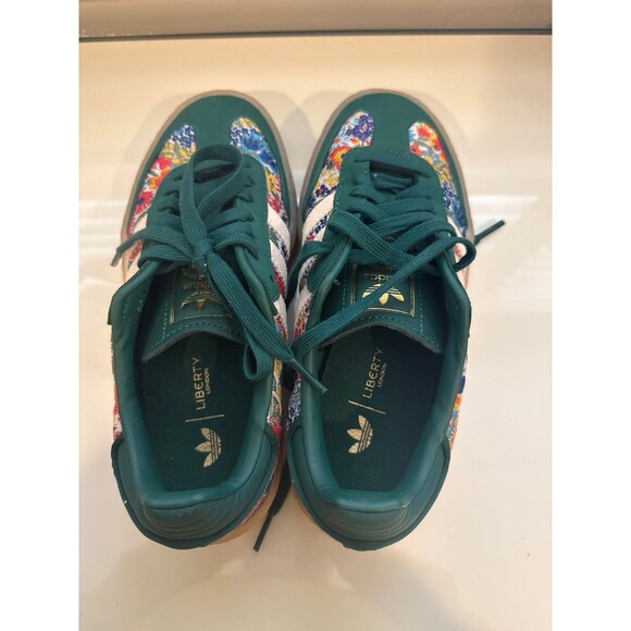 Adidas X LIBERTY london  green floral shoes NWOB - Picture 5 of 6